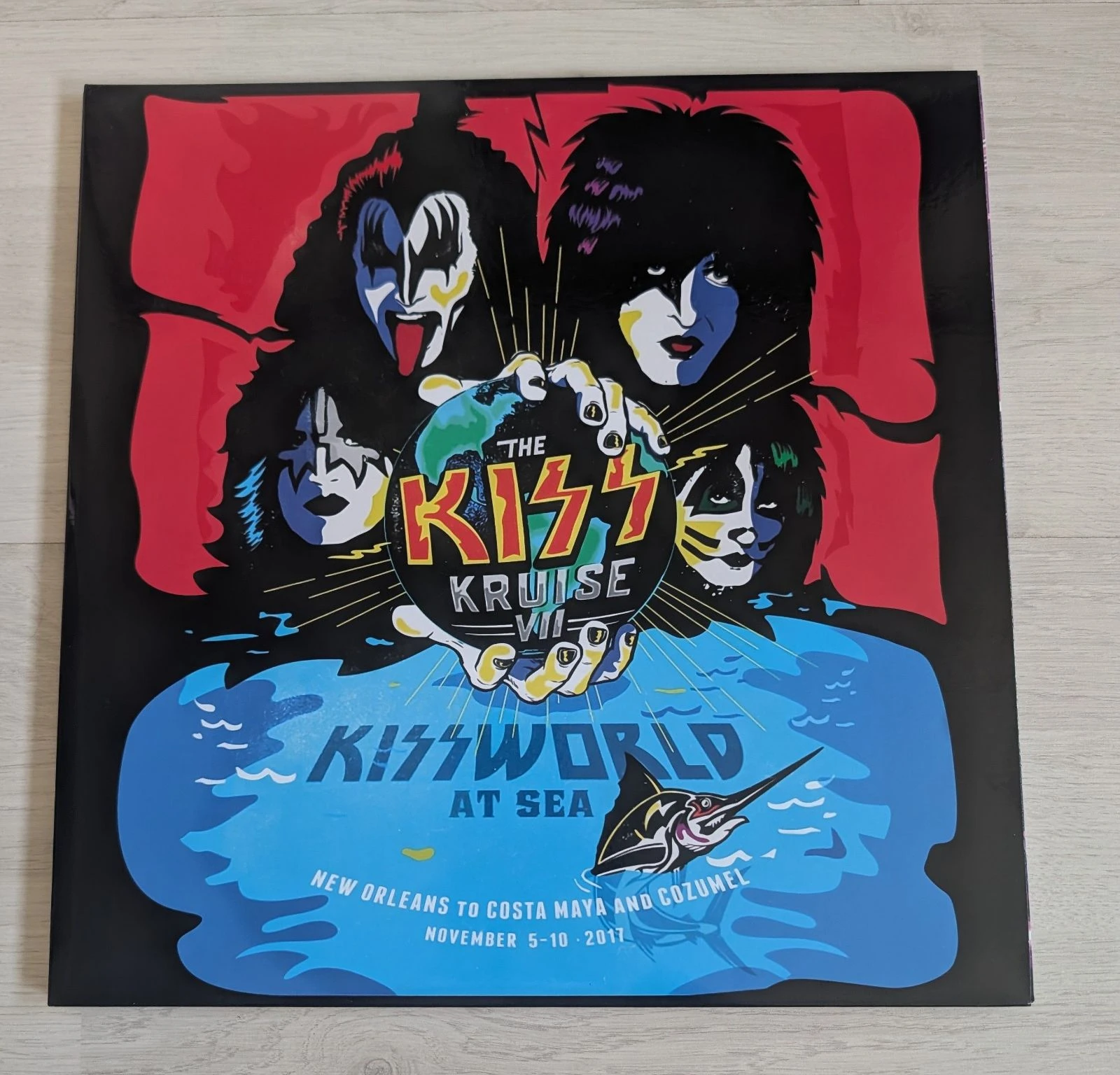 Kiss 2LP bleu 100 copies